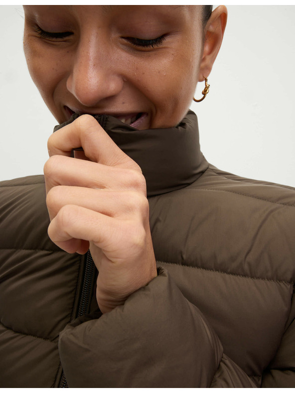 Marks & Spencer Marks & Spencer összehajtható pehelytoll béléses dzseki barna