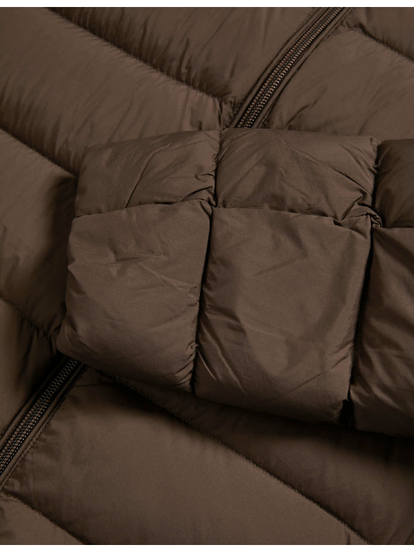 Marks & Spencer Marks & Spencer összehajtható pehelytoll béléses dzseki barna