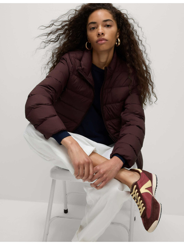 Marks & Spencer Marks & Spencer összehajtható pehelytoll béléses dzseki piros