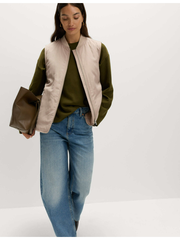 Marks & Spencer Marks & Spencer bélelt mellény bézs