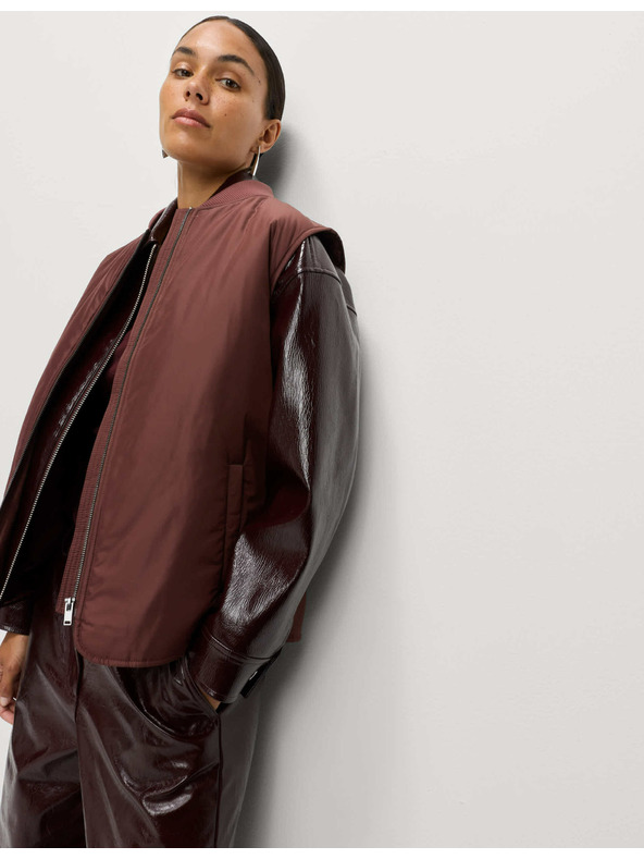 Marks & Spencer Marks & Spencer bélelt mellény barna