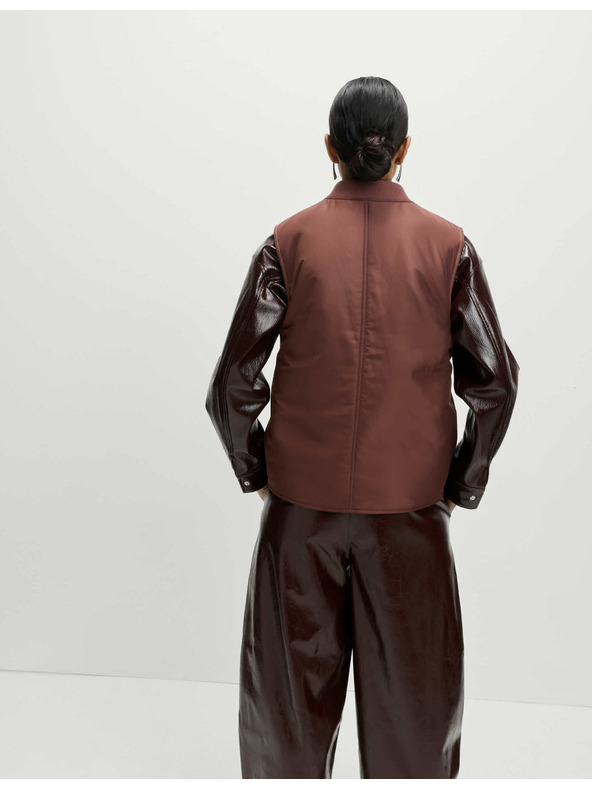 Marks & Spencer Marks & Spencer bélelt mellény barna