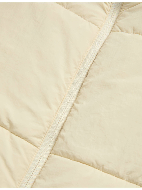 Marks & Spencer Marks & Spencer Thermowarmth™ technológiás rövid steppelt mellény bézs