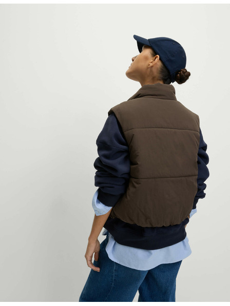 Marks & Spencer Marks & Spencer Thermowarmth™ technológiás rövid steppelt mellény barna