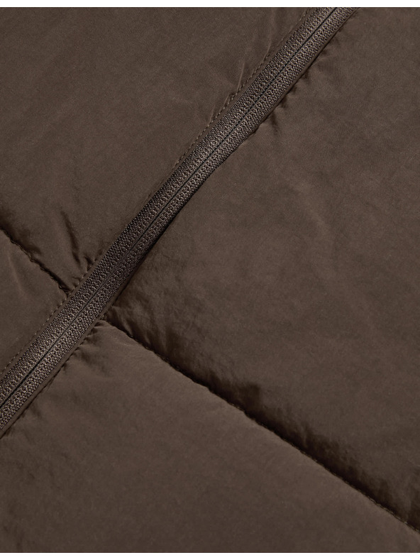 Marks & Spencer Marks & Spencer Thermowarmth™ technológiás rövid steppelt mellény barna