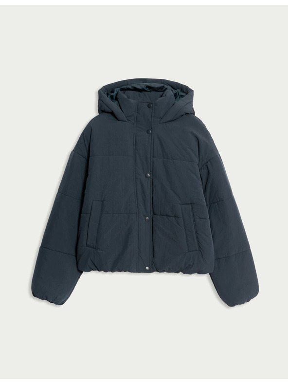 Marks & Spencer Marks & Spencer Thermowarmth™ technológiás steppelt kapucnis dzseki tengerészkék