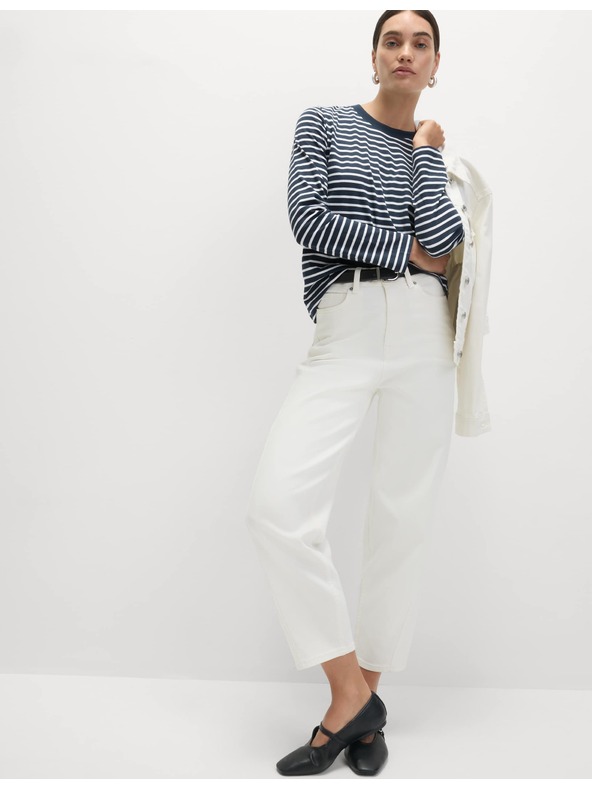 Marks & Spencer Mindennapi viseletre alkalmas 100% pamut felső, Marks & Spencer tengerkék