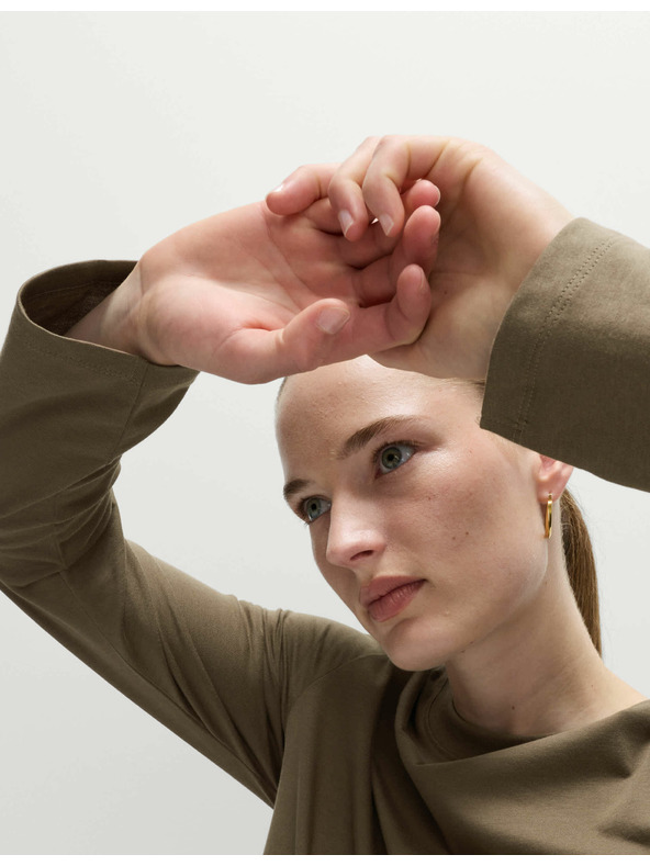 Marks & Spencer Mindennapi viseletre alkalmas 100% pamut felső, Marks & Spencer zöld