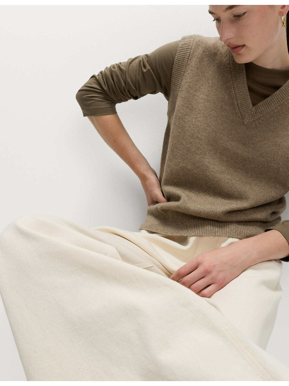 Marks & Spencer Mindennapi viseletre alkalmas 100% pamut felső, Marks & Spencer zöld