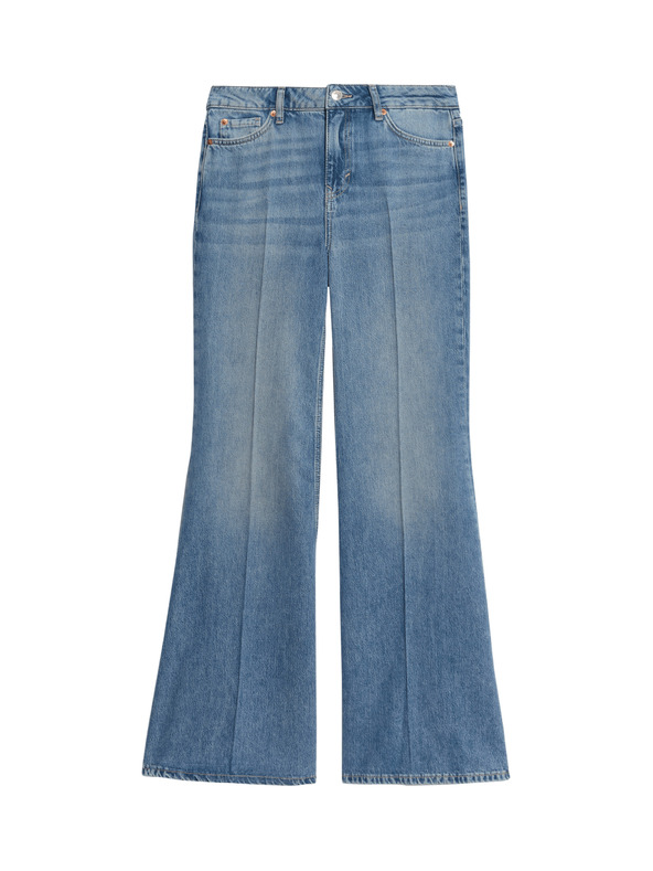 Marks & Spencer Marks & Spencer bővített farmer közepes derekú, tengerészkék