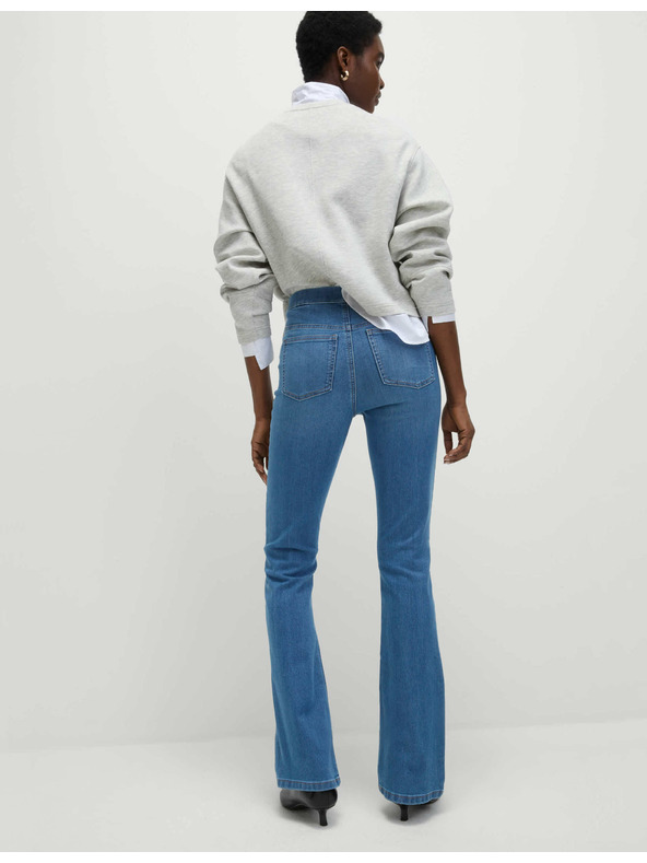 Marks & Spencer Marks & Spencer jeggings szélesedő szárral, sötétkék