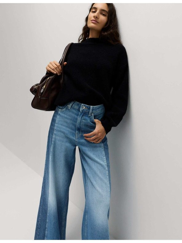 Marks & Spencer Marks & Spencer laza szabású farmer, sötétkék