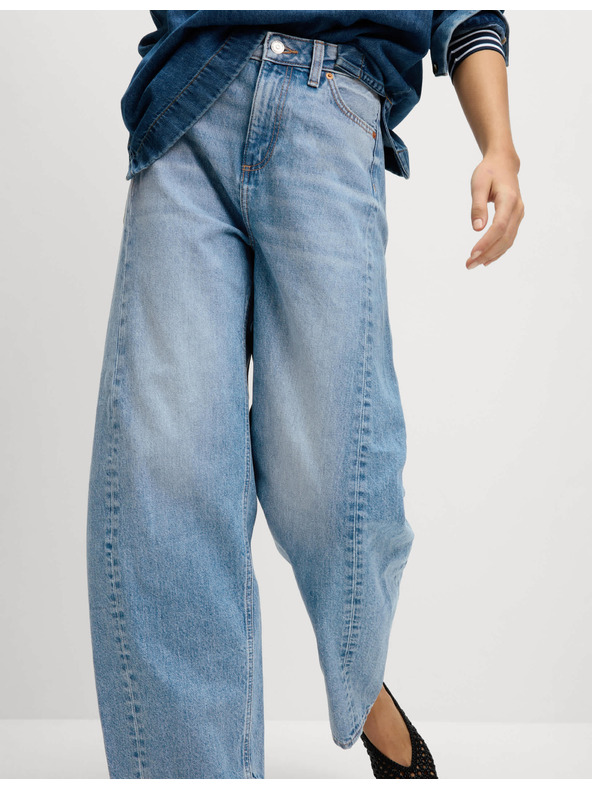 Marks & Spencer Marks & Spencer egyenes farmer közepes derékkal, sötétkék