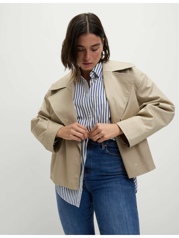 Marks & Spencer Marks & Spencer szuper puha Harper magas derekú farmer, sötétkék