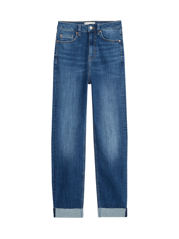 Marks & Spencer Marks & Spencer szuper puha Harper magas derekú farmer, sötétkék