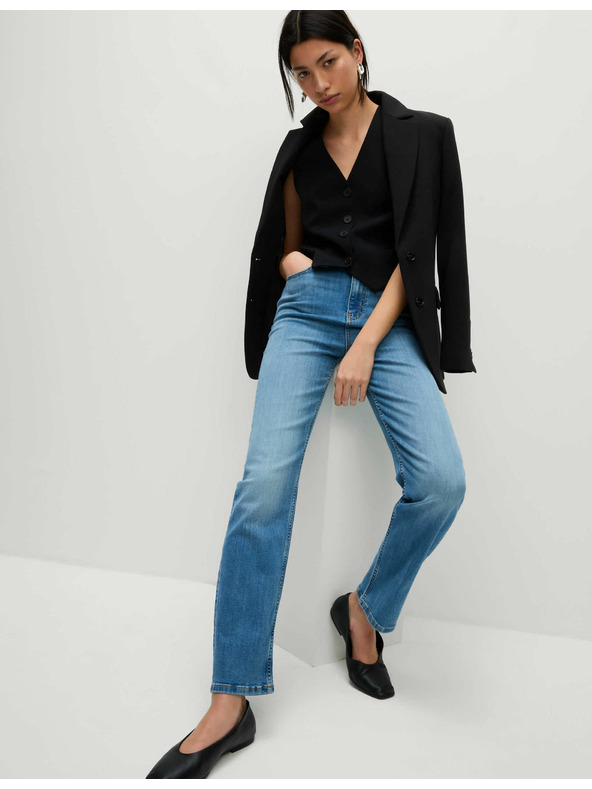 Marks & Spencer Marks & Spencer Sienna Supersoft magas derekú farmer, sötétkék