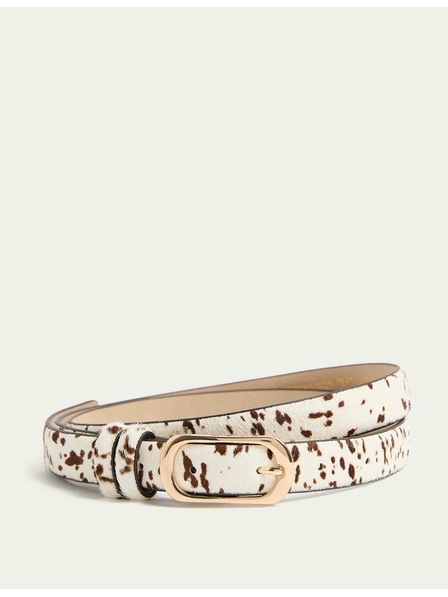 Marks & Spencer Marks & Spencer keskeny bőröv, barna