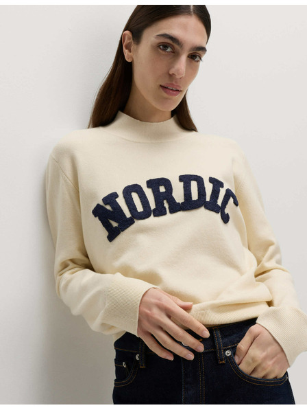 Marks & Spencer Marks & Spencer nyakbavaló pulóver törtfehér