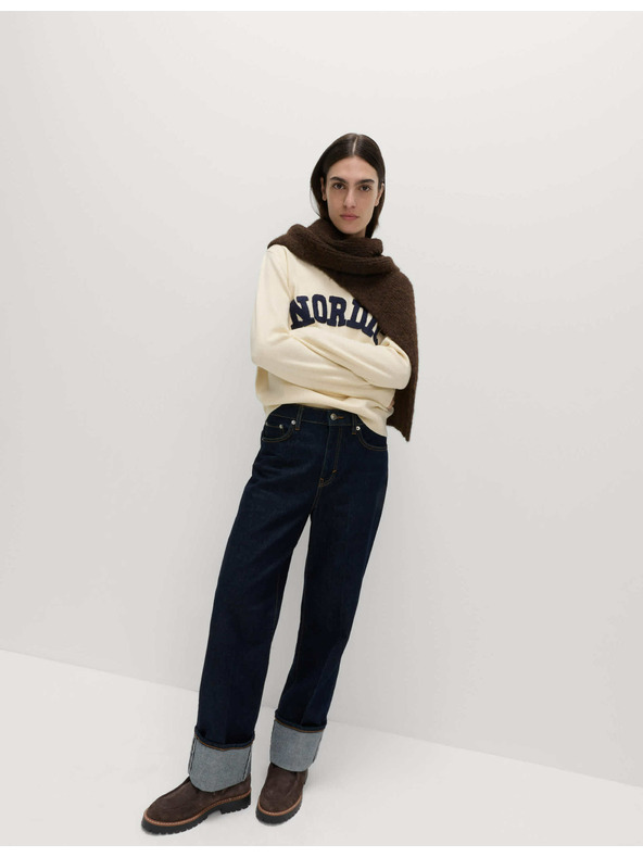 Marks & Spencer Marks & Spencer nyakbavaló pulóver törtfehér