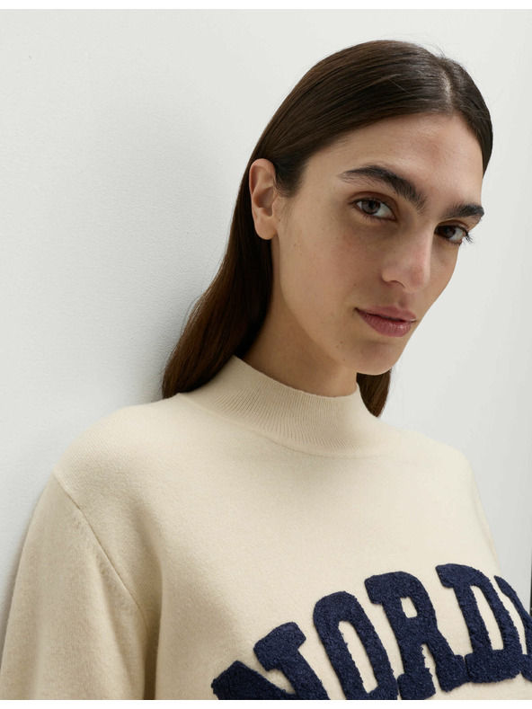 Marks & Spencer Marks & Spencer nyakbavaló pulóver törtfehér