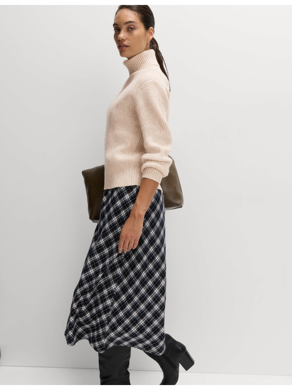 Marks & Spencer Marks & Spencer bordázott garbó felhős fonalból bézs