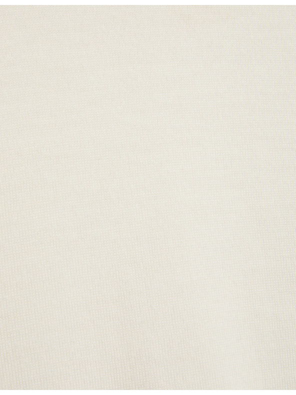 Marks & Spencer Marks & Spencer 100% Merino gyapjú garbónyakú pulóver törtfehér