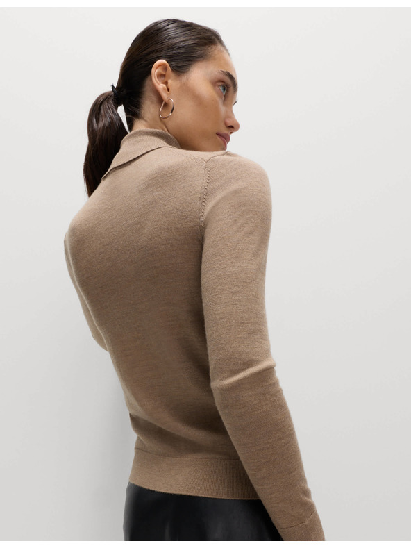 Marks & Spencer Marks & Spencer 100% Merino gyapjú garbónyakú pulóver barna