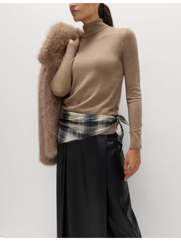 Marks & Spencer Marks & Spencer 100% Merino gyapjú garbónyakú pulóver barna