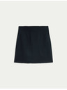 Marks & Spencer Marks & Spencer jersey A-vonalú mini szoknya tengerészkék