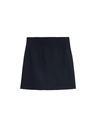 Marks & Spencer Marks & Spencer jersey A-vonalú mini szoknya tengerészkék