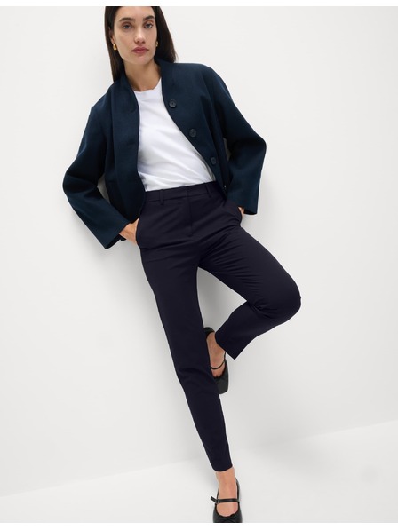 Marks & Spencer Bokanadrág sztreccs, szűk szabás Marks & Spencer sötétkék