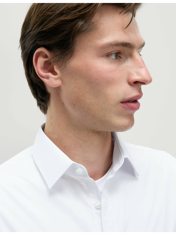 Marks & Spencer Marks & Spencer hosszú ujjú slim fit ing, 3 db csomagban fehér