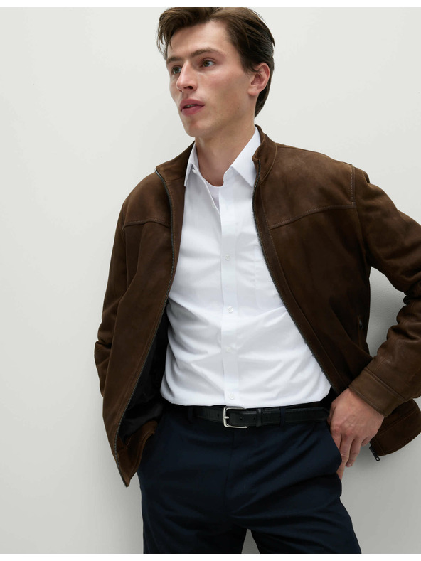 Marks & Spencer Marks & Spencer hosszú ujjú slim fit ing, 3 db csomagban fehér