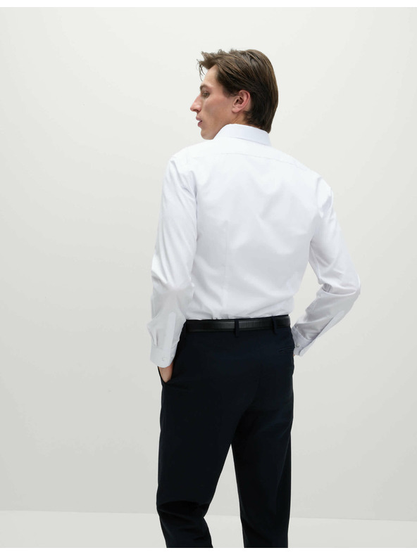 Marks & Spencer Marks & Spencer hosszú ujjú slim fit ing, 3 db csomagban fehér