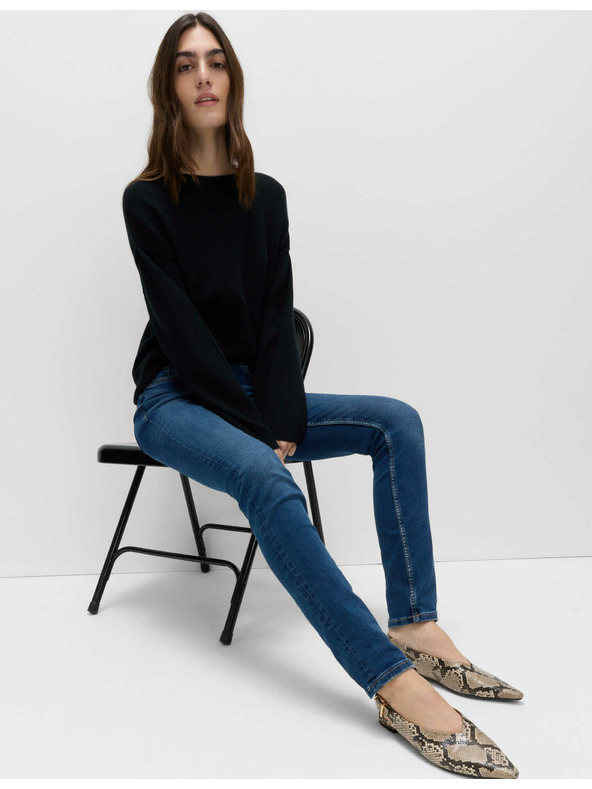 Marks & Spencer Sötétkék női slim fit farmer Marks & Spencer