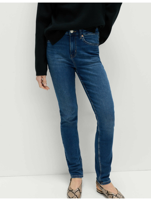 Marks & Spencer Sötétkék női slim fit farmer Marks & Spencer