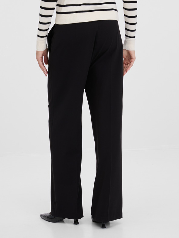 Orsay ORSAY fekete női széles szárú nadrág