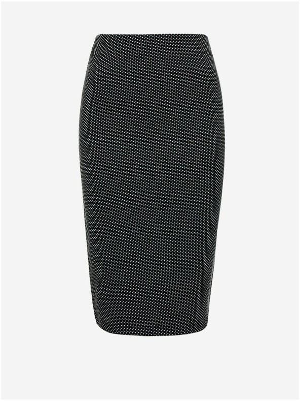 Orsay ORSAY fekete-fehér mintás női szoknya