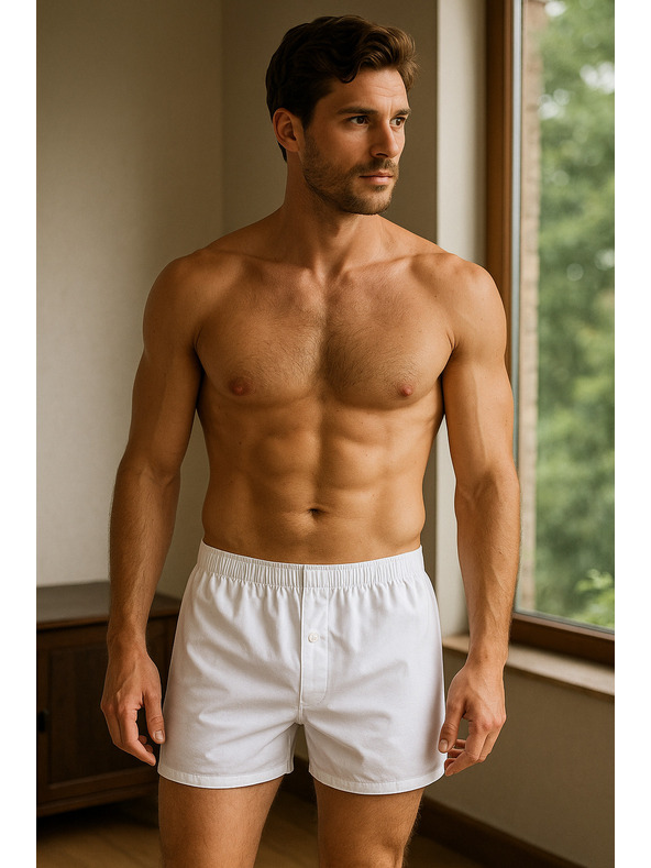 Celio Fehér férfi rövidnadrág Celio Jiwosolid