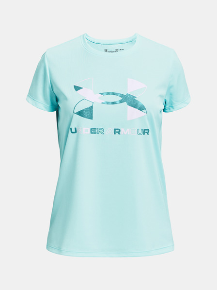 Under Armour Lány póló Under Armour Tech Graphic Big Logo SS