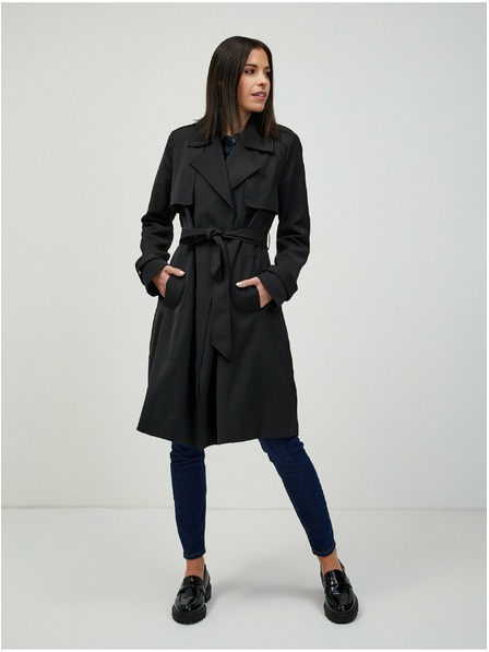 Orsay Fekete trenchcoat ORSAY