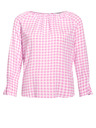 Orsay Rózsaszín kockás hosszú ujjú blúz ORSAY