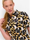Orsay Sárga-fekete mintás ingruha ORSAY