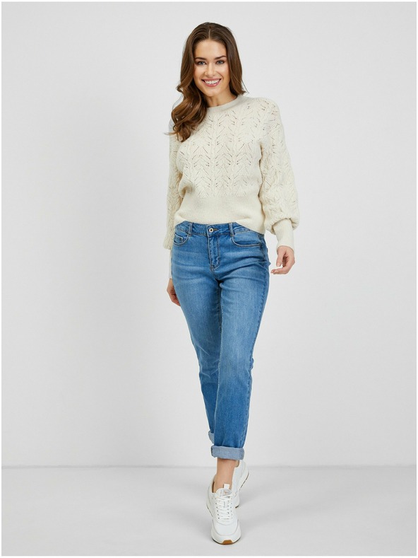 Orsay ORSAY kék női slim fit farmernadrág