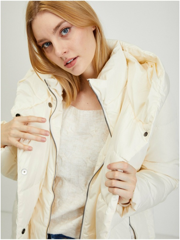 Orsay ORSAY krémszínű női pehelykabát