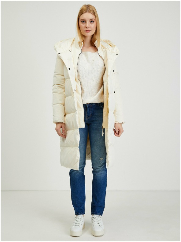 Orsay ORSAY krémszínű női pehelykabát