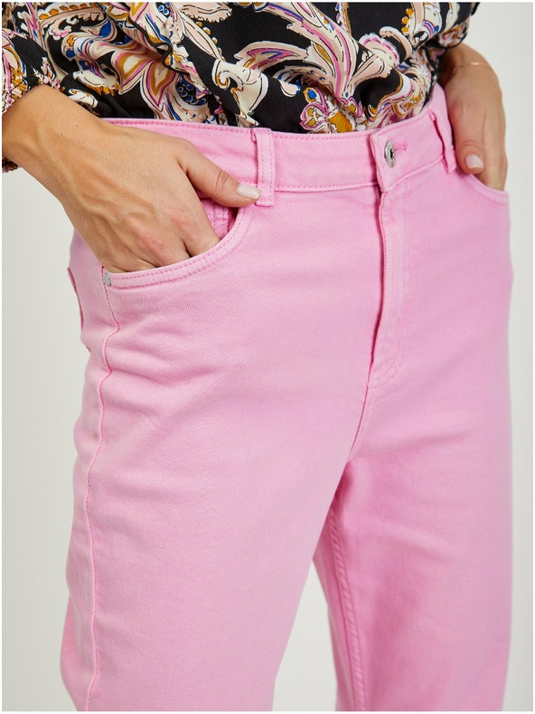 Orsay ORSAY rózsaszínű bootcut női farmer