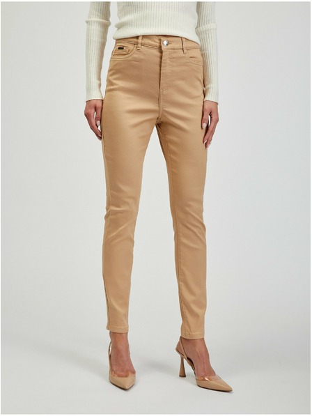Orsay ORSAY Paul bézs színű skinny fit női nadrág