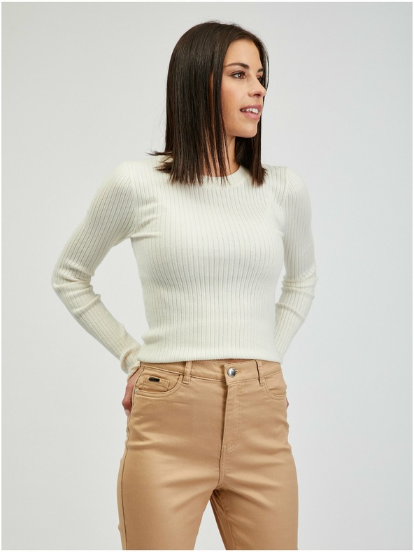 Orsay ORSAY Paul bézs színű skinny fit női nadrág