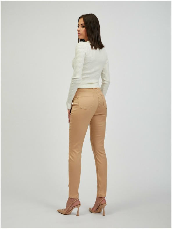 Orsay ORSAY Paul bézs színű skinny fit női nadrág